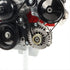 Black LS Alternator Bracket - Corvette Spacing (Low Mount)