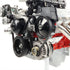 Black LS Alternator Bracket - Corvette Spacing (Low Mount)