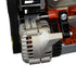 LS Truck - Black Cerakote Billet Low Mount Alternator Bracket Kit w/ Pulley