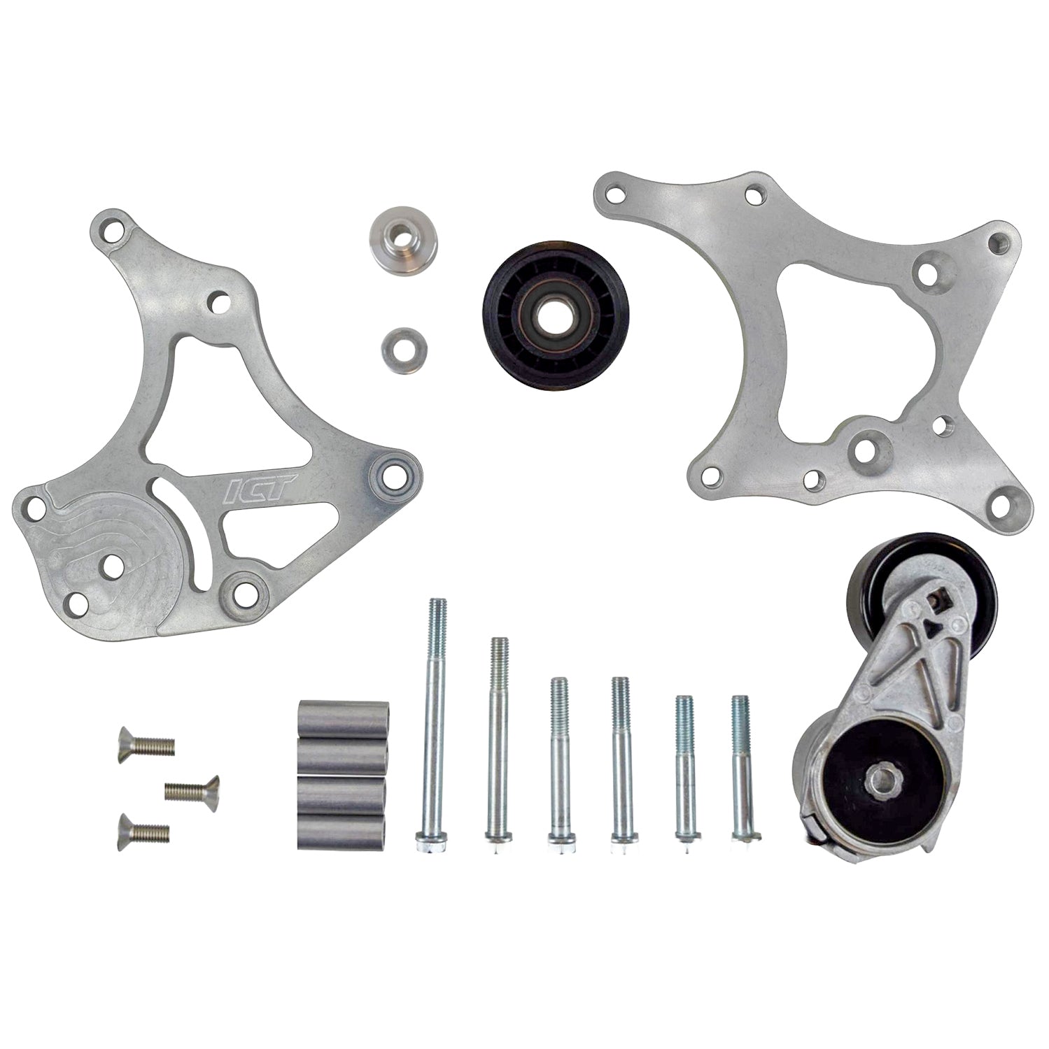 Alternator Bracket Kit Compatible with LS Corvette  LSX LS1 LS2 LS3 LS7 LS6 LS9 CTS-V