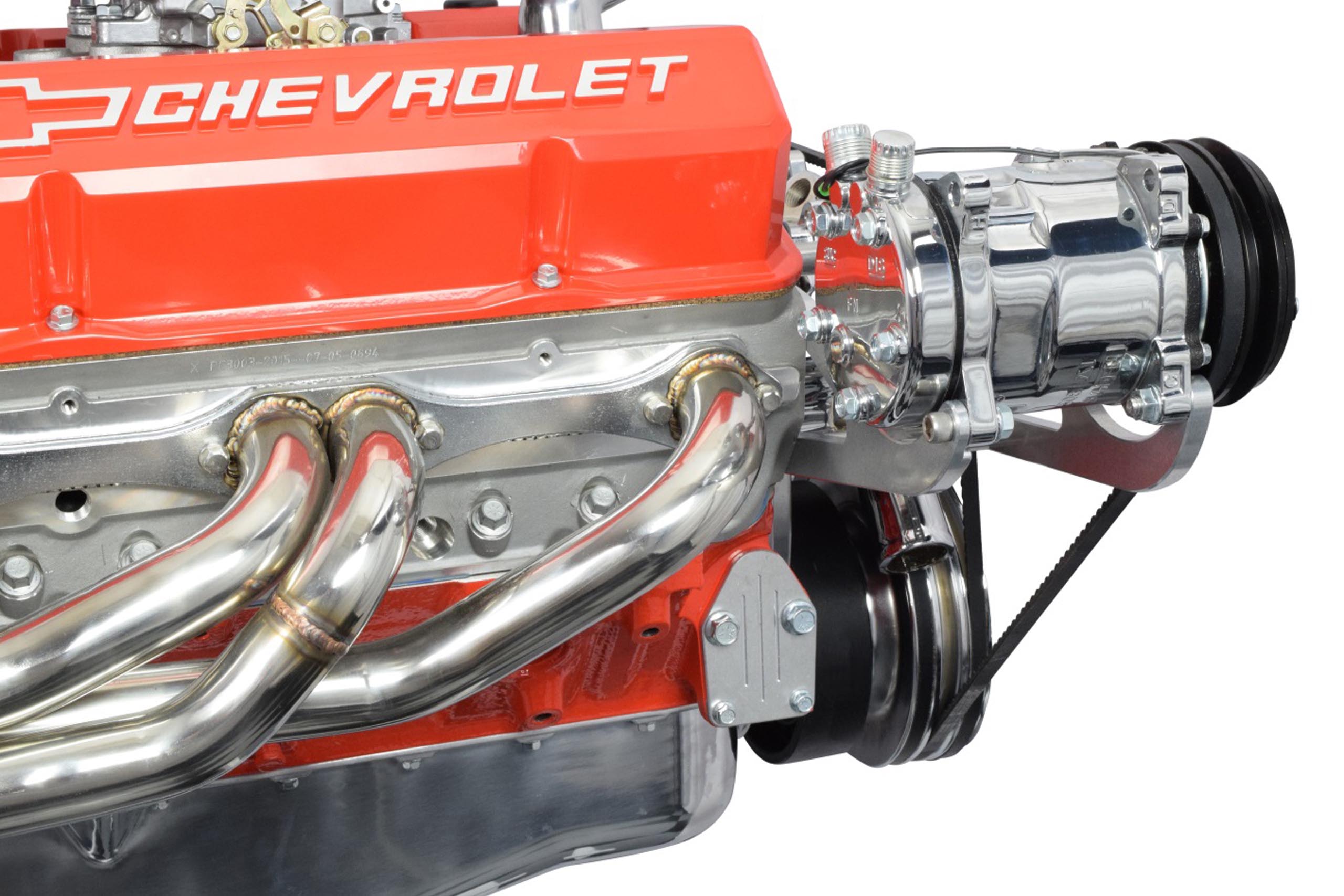 SBC Alternator Power Steering A/C Compressor Bracket Kit for Long Water Pump