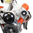 LS Idler Pulley Bracket for Power Steering Delete - Camaro Spacing
