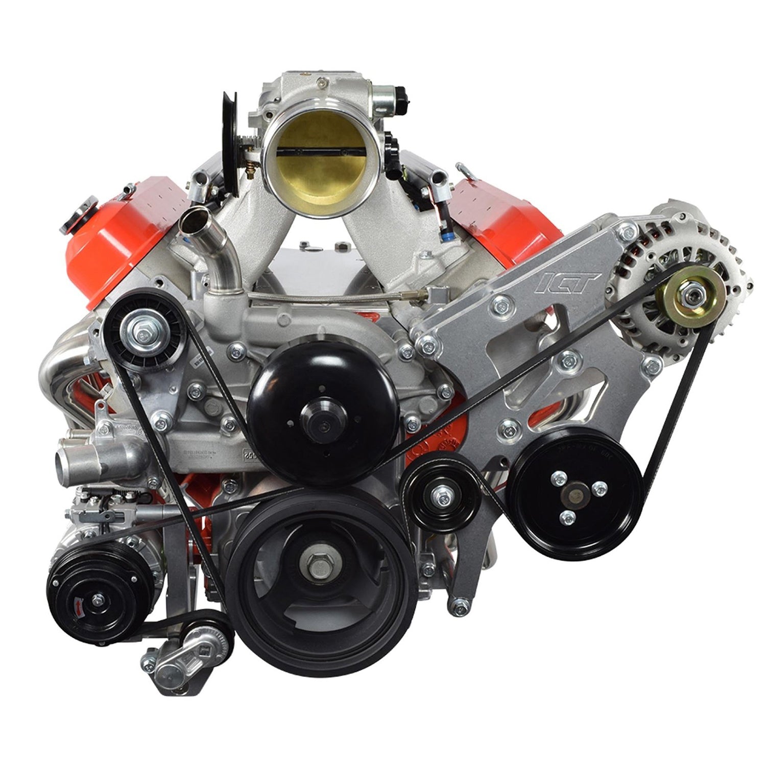 LS BMW E46 Swap Alternator & Power Steering Bracket Kit Truck LS3 5.3L 6.0L