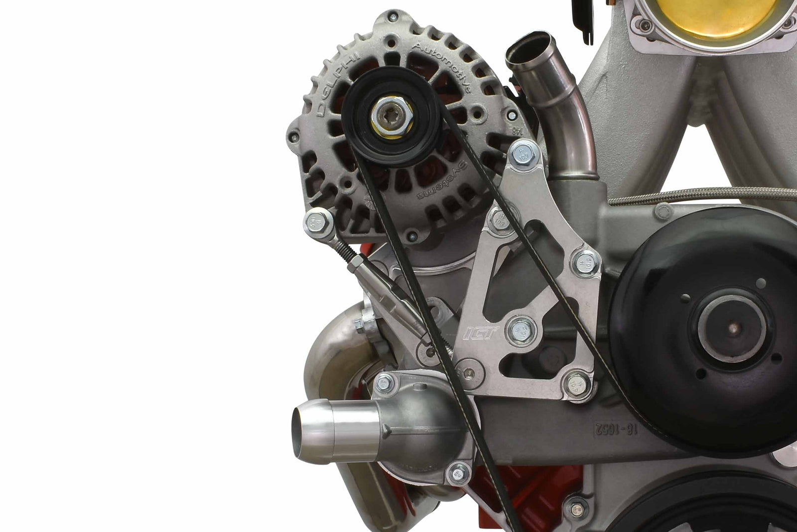 Alternator-Only Bracket Adapter – For LS Swap LS1, LS6, Truck LSX 5.3 & 6.0 – LSX440