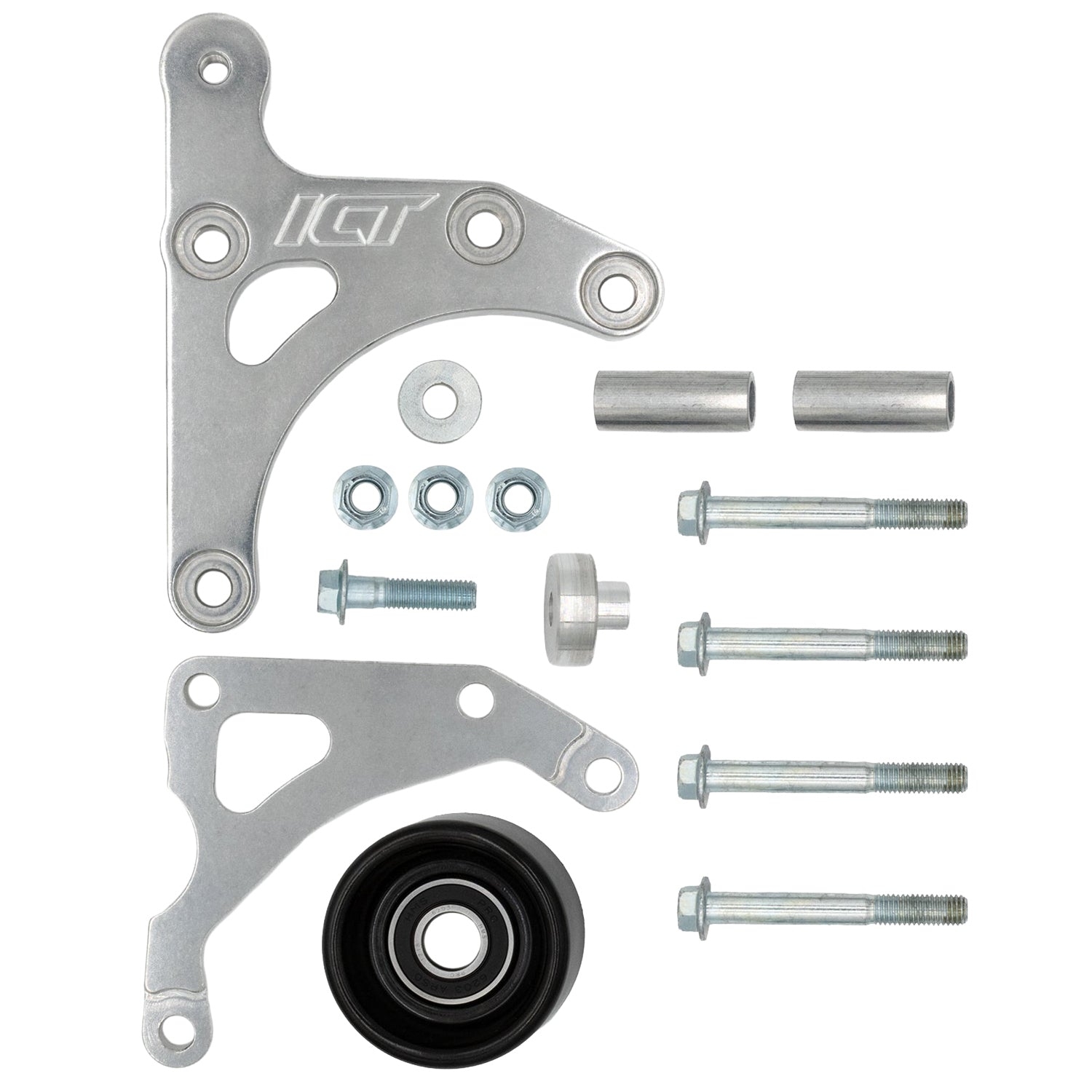 LS3 Corvette Billet Low Mount Alternator Bracket Kit w/ Pulley