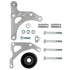 LS3 Corvette Billet Low Mount Alternator Bracket Kit w/ Pulley