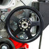 6 Rib - Billet 2pc Power Steering Pulley - LS Corvette - ICT Billet PUL100-RB6-PS60
