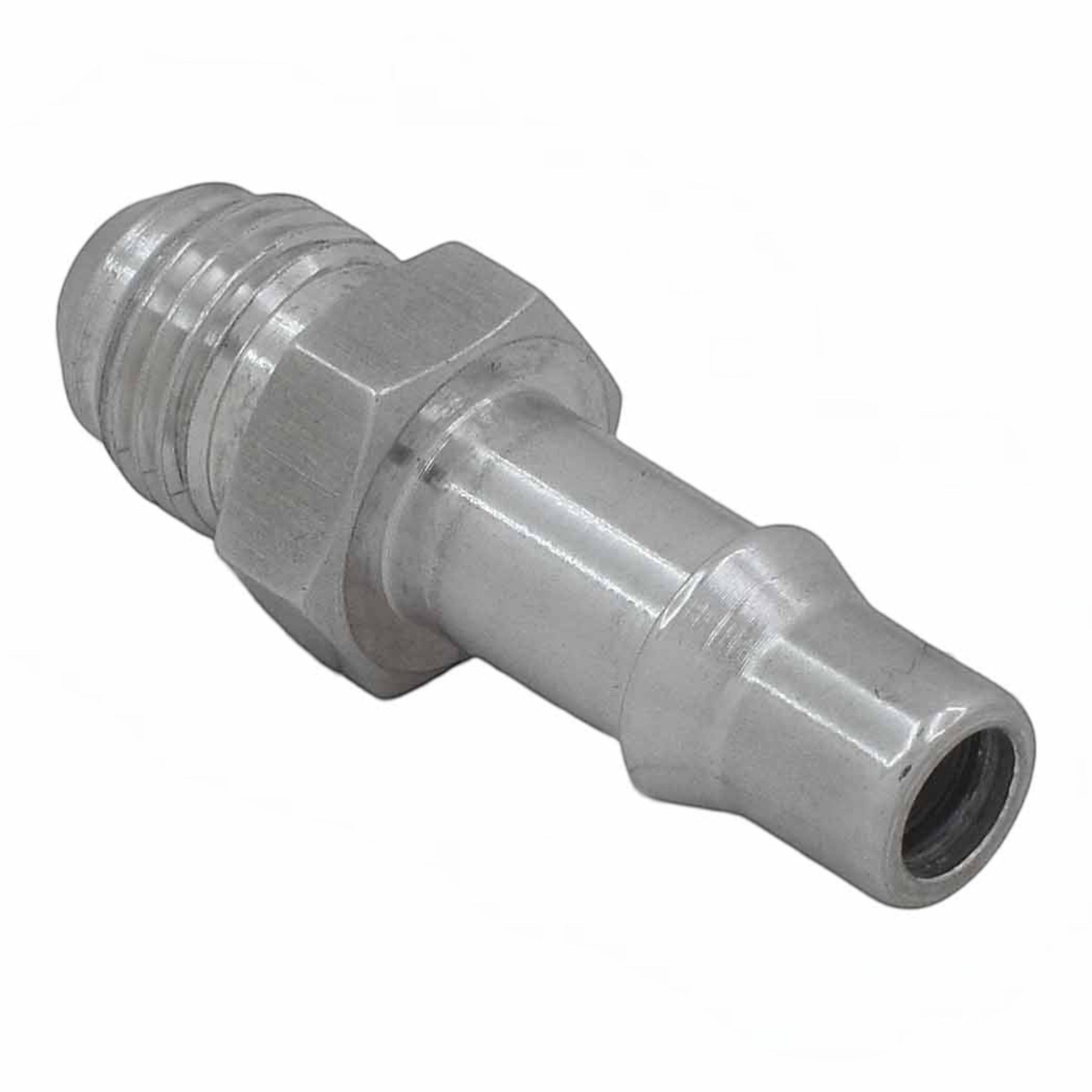6AN 3/8" Transmission Cooler Quick Disconnect Fitting - ICT Billet F06ANTR37501