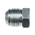 -6AN Flare Plug Male Nut 6 AN Block Off Cap Fitting Aluminum - ICT Billet AN806-06A