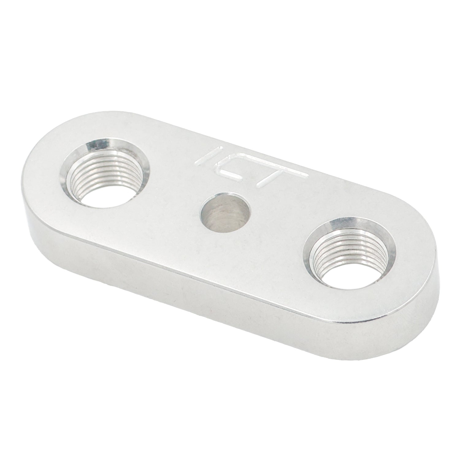 6L80E 6L90E 8L90E Transmission Cooler Line Adapter Plate with 6AN Fittings Seal - ICT Billet 551121-6AN