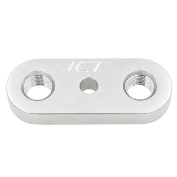 POSENG 6L80E 6L90E 8L90E Transmission Cooler Line Adapter Plate | With 6AN Fittings