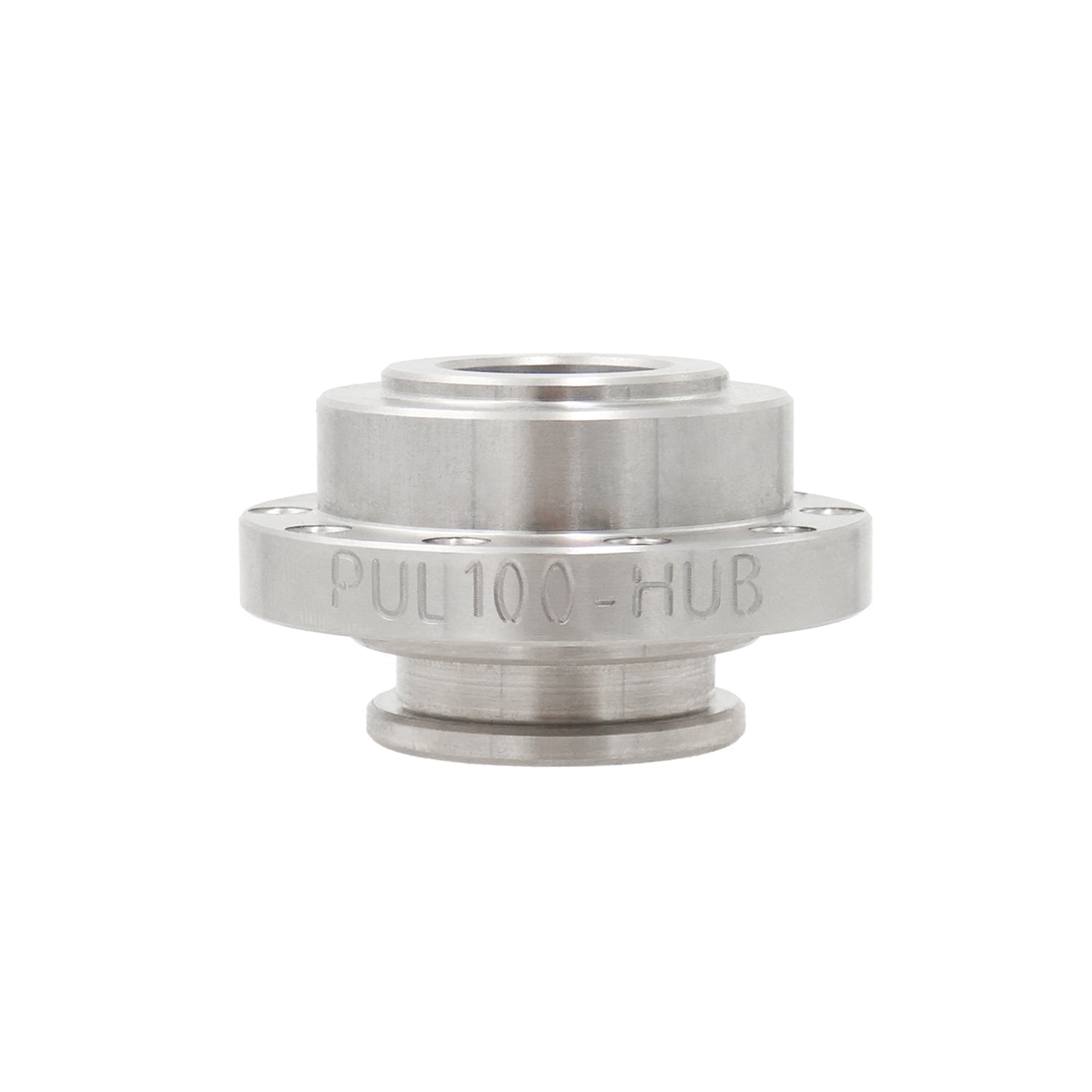 8 Rib Billet 2pc Power Steering Pump Pulley and Hub for Corvette - ICT Billet PUL100-RB8-PS60