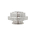 8 Rib Billet 2pc Power Steering Pump Pulley and Hub for Corvette - ICT Billet PUL100-RB8-PS60