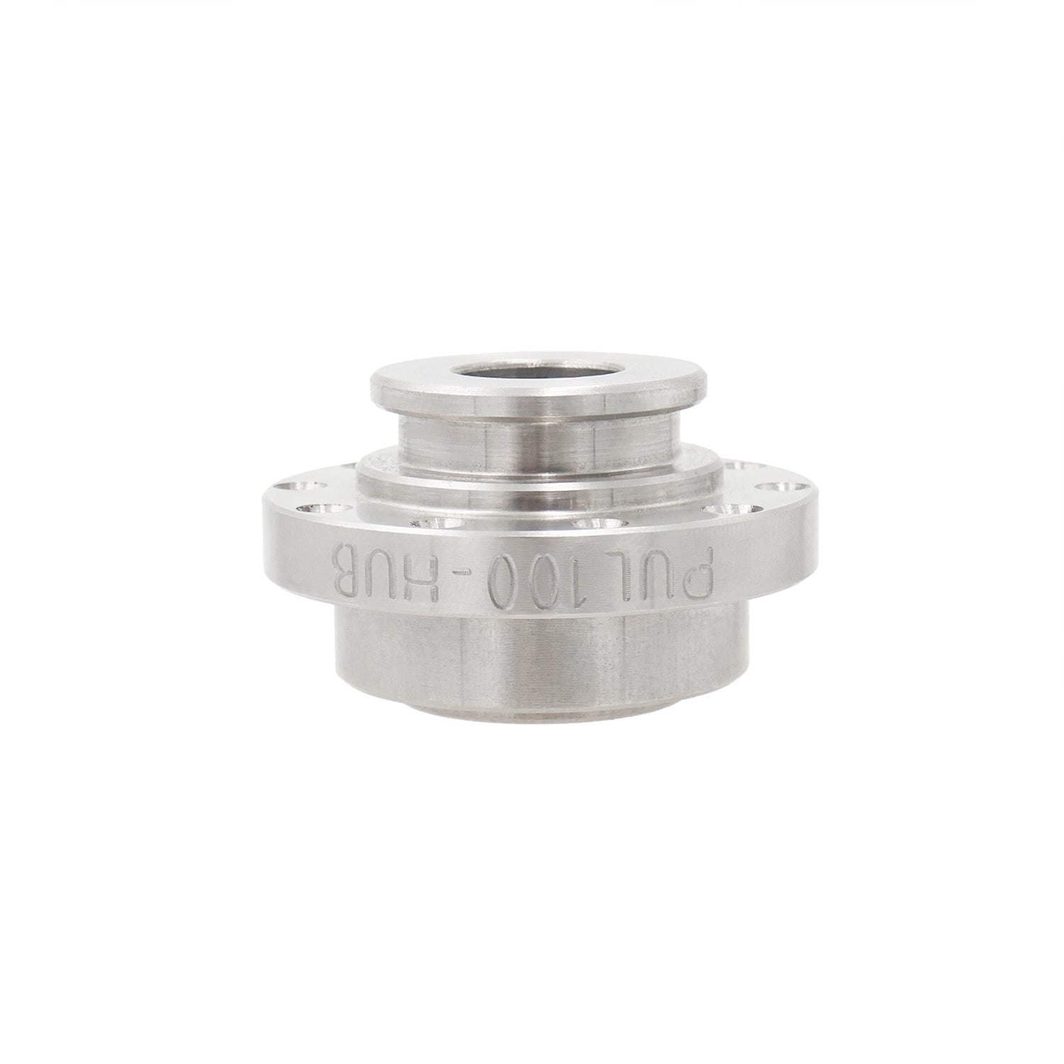 8 Rib Billet 2pc Power Steering Pump Pulley and Hub for Corvette - ICT Billet PUL100-RB8-PS60