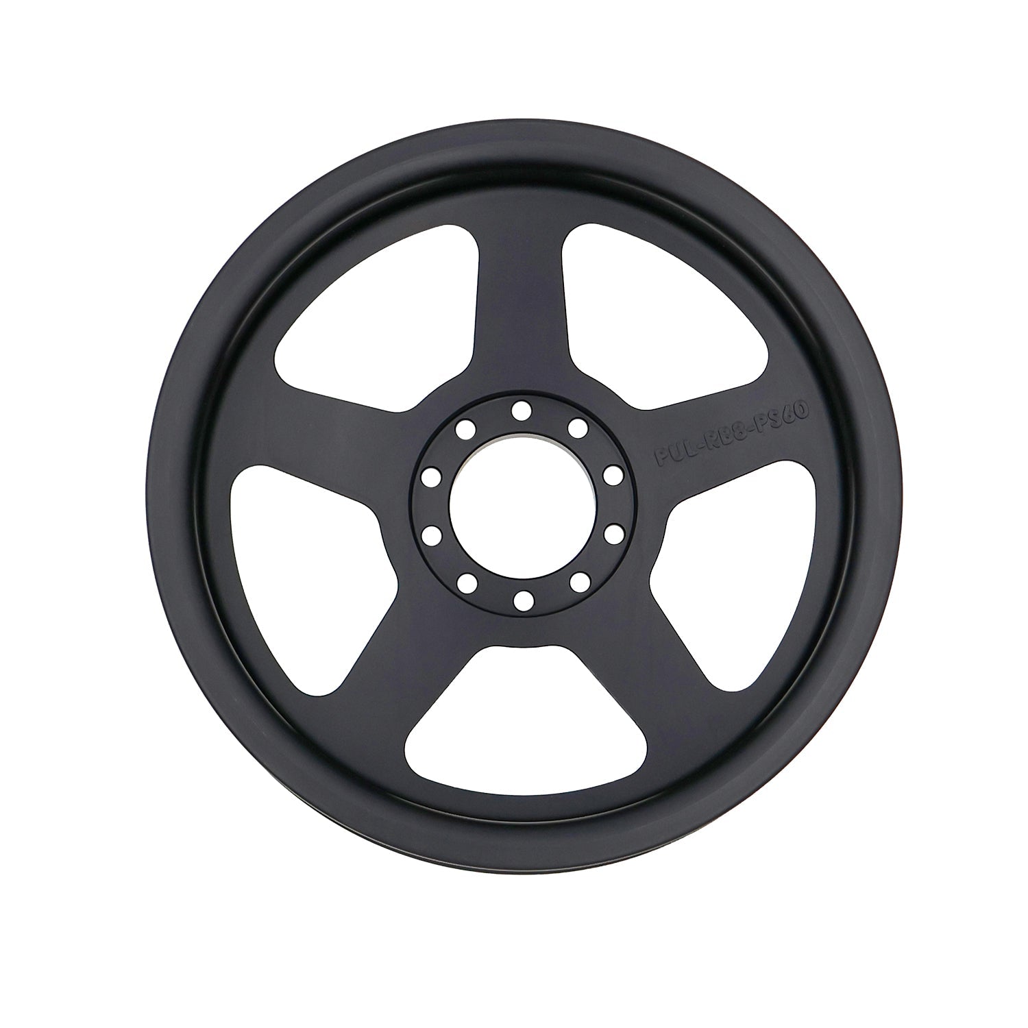 8 Rib Billet Power Steering Pump Pulley and Hub for LS3 Camaro - ICT Billet PUL301-RB8-PS60