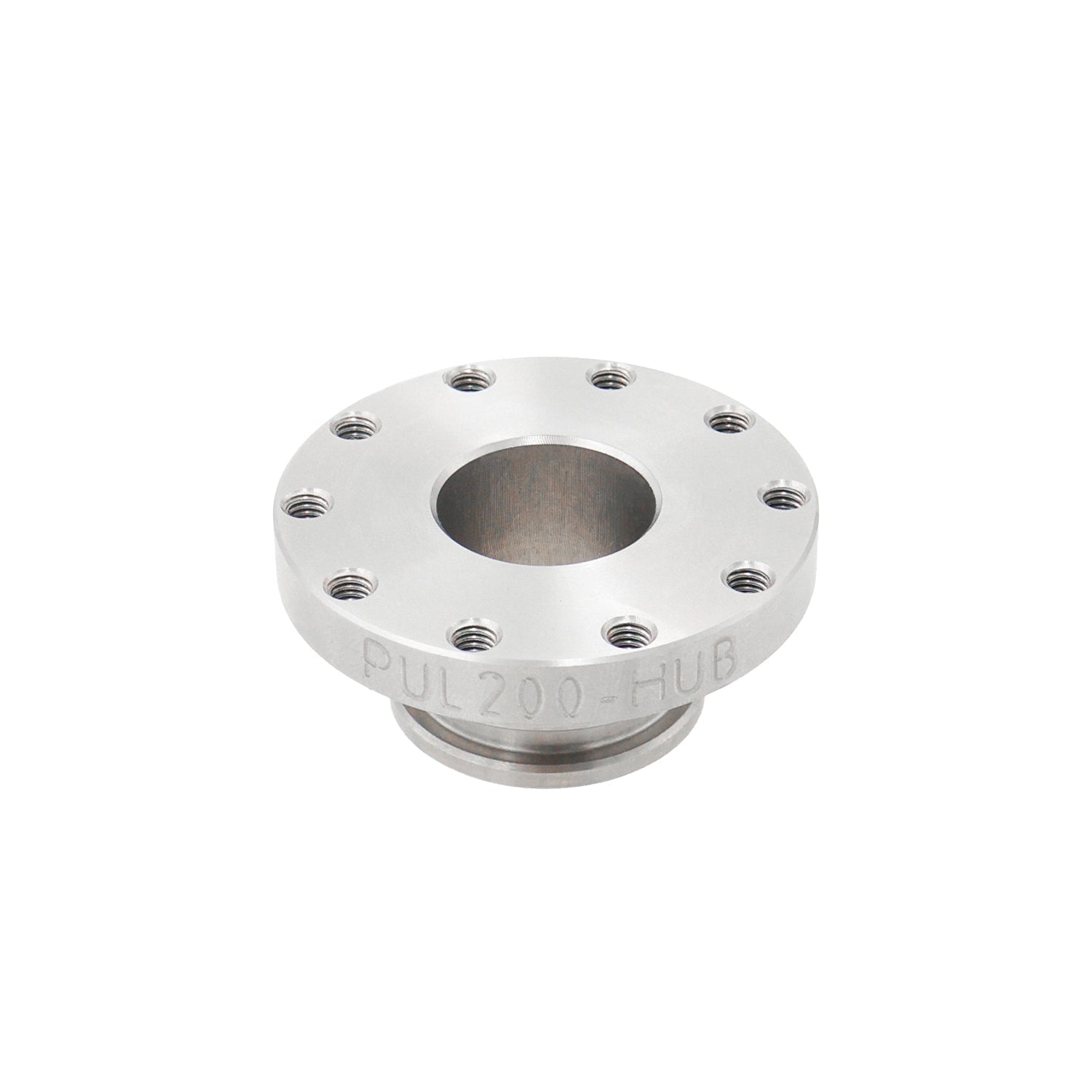 8 Rib - LS Billet 2pc Power Steering Pump Pulley and Hub for LS1 Camaro - ICT Billet PUL200-RB8-PS60