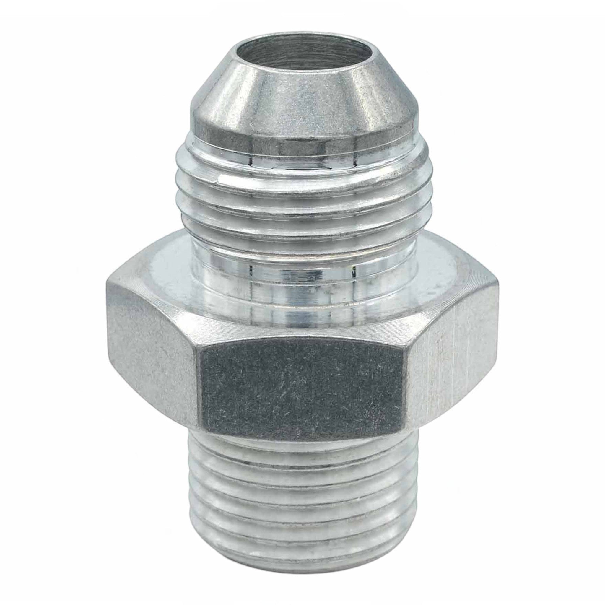 8AN Flare to M18-1.5mm Bosch 044 Fuel Pump Inlet Fitting - ICT Billet F08ANM1815
