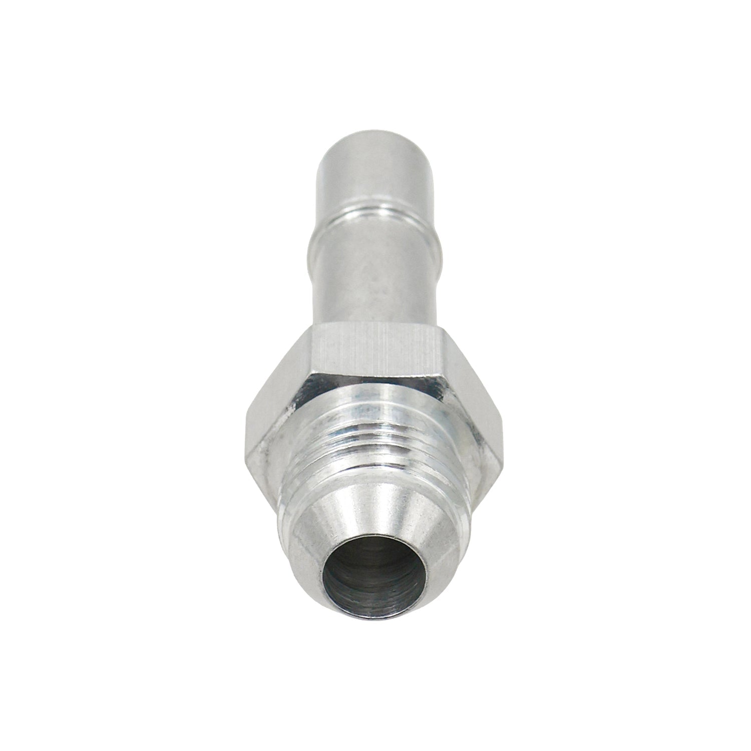 8AN to 1/2" Ford Transmission Cooler Quick Connect Fitting - ICT Billet F08ANTR500FRD