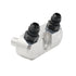 8L90E 10L90E Transmission Oil Cooler Adapter 70 Degree - ICT Billet 551121-70-6AN