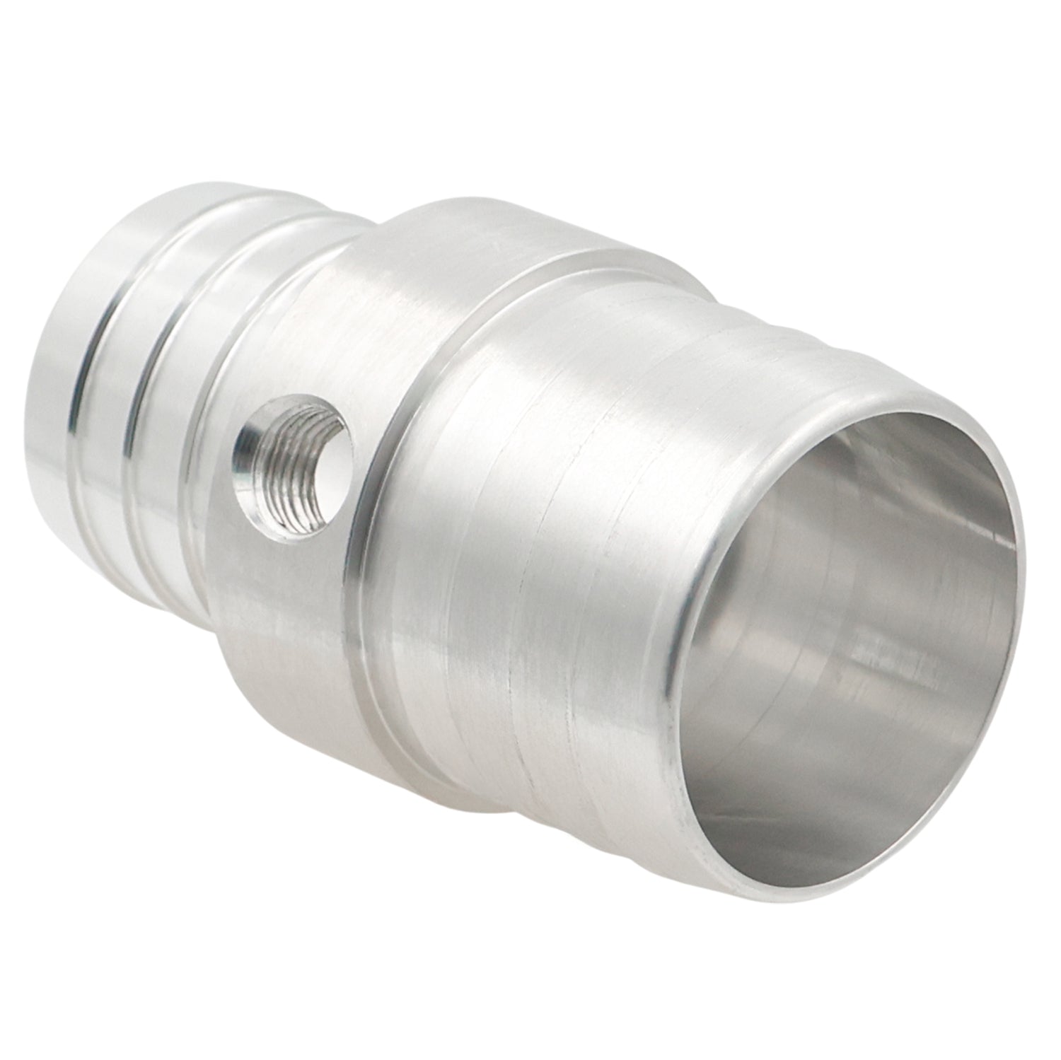 1-1/4" to 1-1/2" Hose w/ 1/8"NPT Steam Port Adapter Top Radiator LS Swap Coolant