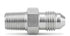 Straight -4AN Flare Male to 1/8"NPT Pipe Adapter Fitting 4 AN Bare Aluminum