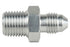 Straight -4AN Flare Male to 1/4"NPT Pipe Adapter Fitting 4 AN Bare Aluminum