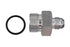 '-6AN Flare to -10AN ORB Oring Male Fuel Pump Rail Adapter Fitting Flare Hose Bare