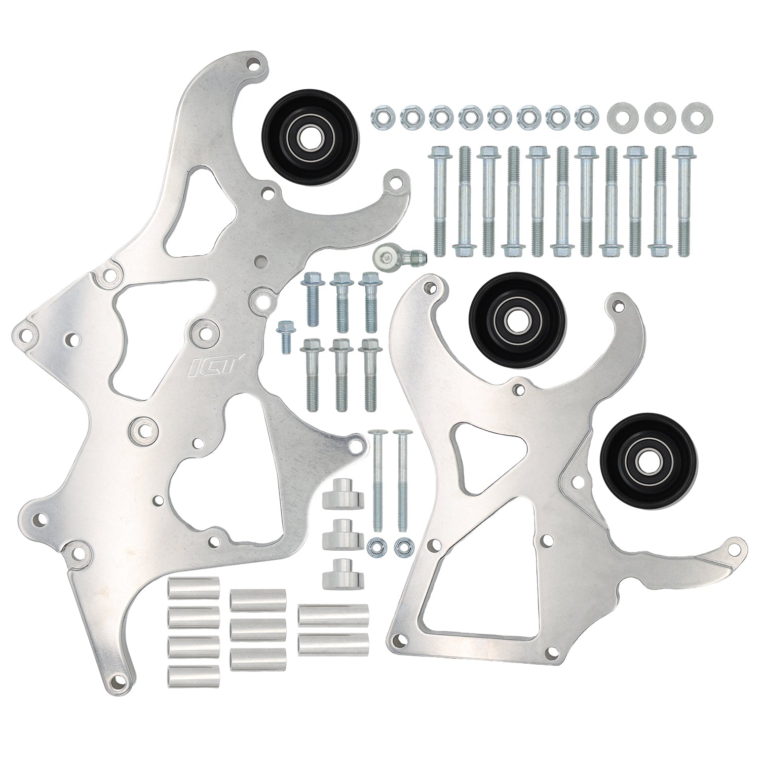 LS Alternator Power Steering and A/C Bracket - Corvette Spacing