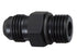 '-6AN Flare to 6 Oring ORB Male Fuel Pump Rail Adapter Fitting Flare Hose Black