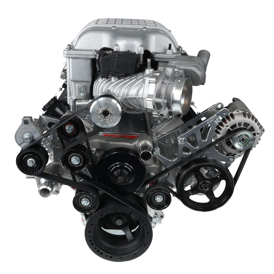 Adapter Hell Hellcat Supercharger to LS Cathedral Head Adapter Kit – ICT Billet