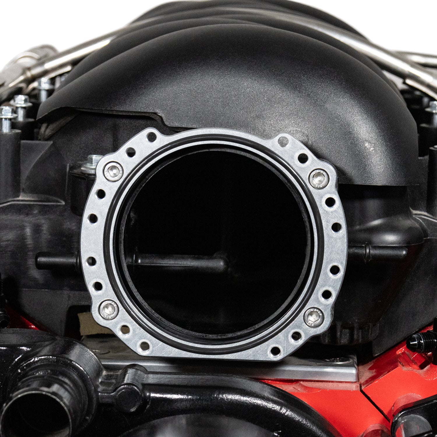 LS3 intake to 102mm throttle body rotation adapter