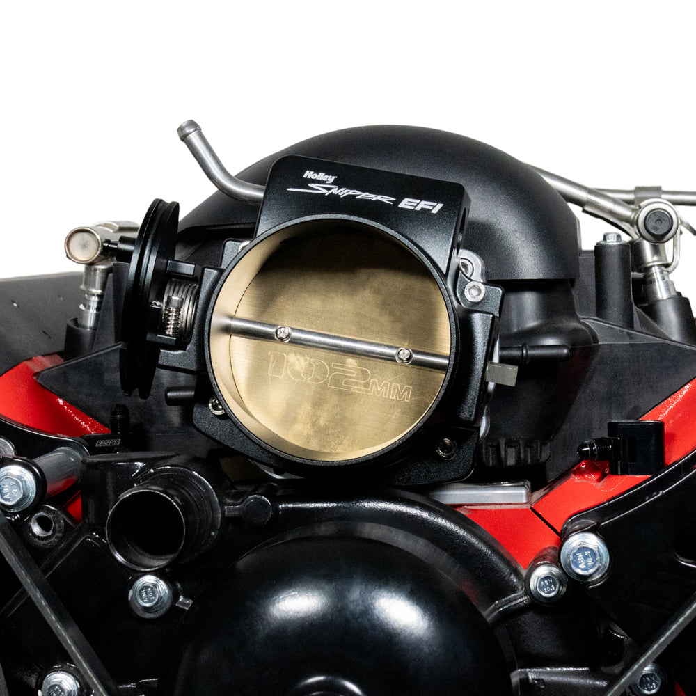 Engine Rotation Adapt E LS/LT1 Throttle Body Rotation Adapter 102mm – ICT Billet