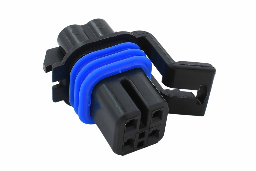 Oxygen Sensor (O2) Square Female 1-Keyway Wire Connector Component Kit ...