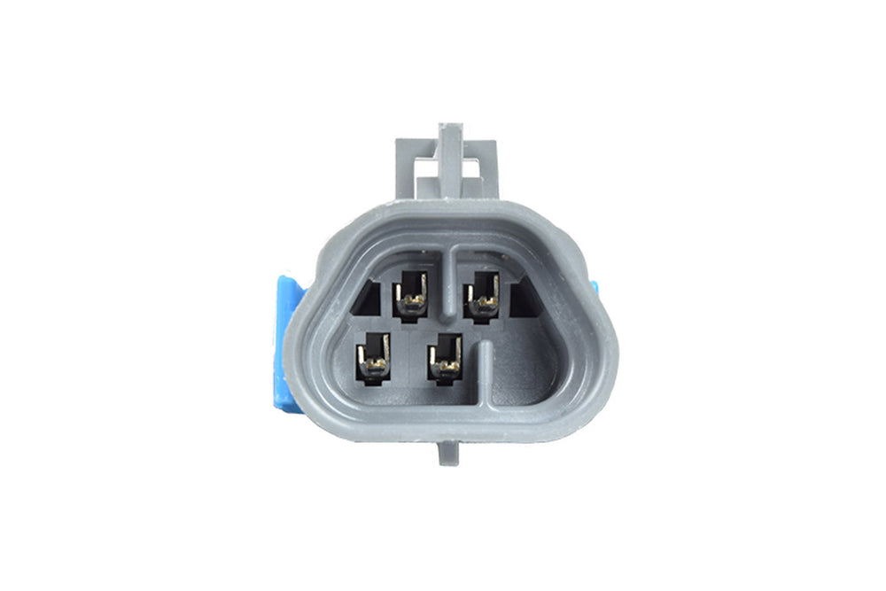 O2 Sensor Male Connector Oxygen Sensor (O2) Grey Trapezoid Male Wire Connector Component Kit ...
