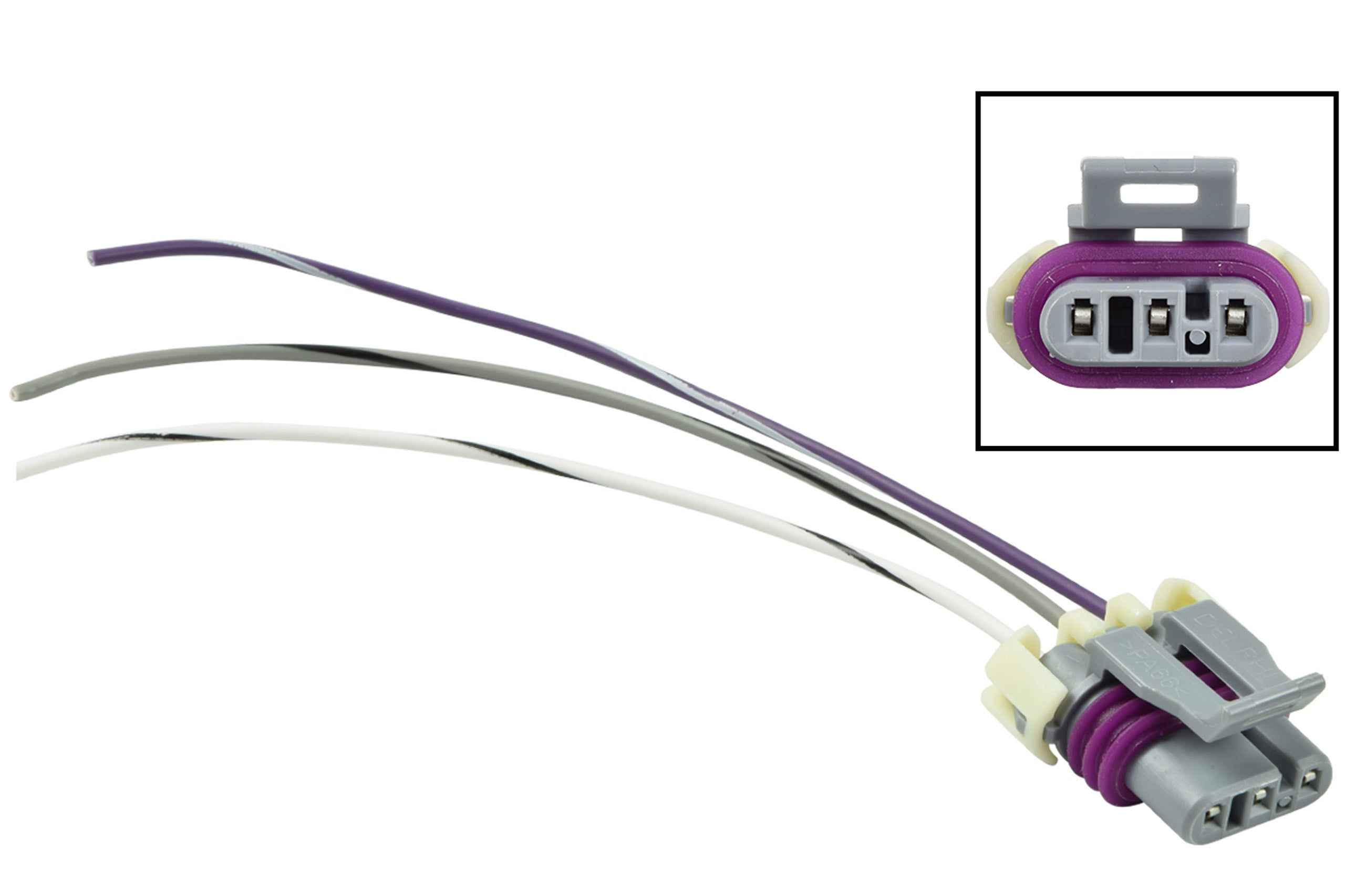 Ls Comp C2 Connector Color LS Gen 4 Grey 3-Wire CKP Crankshaft Position Sensor Connector Plug ...