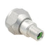 A/C Air Conditioning Adapter Fitting 12 (3/4) Female to 6 (3/8) Male - ICT Billet FAC12F06M