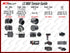 AC Delco - LS Truck Early Tube - MAF Mass Air Flow Sensor - ICT Billet SEN028