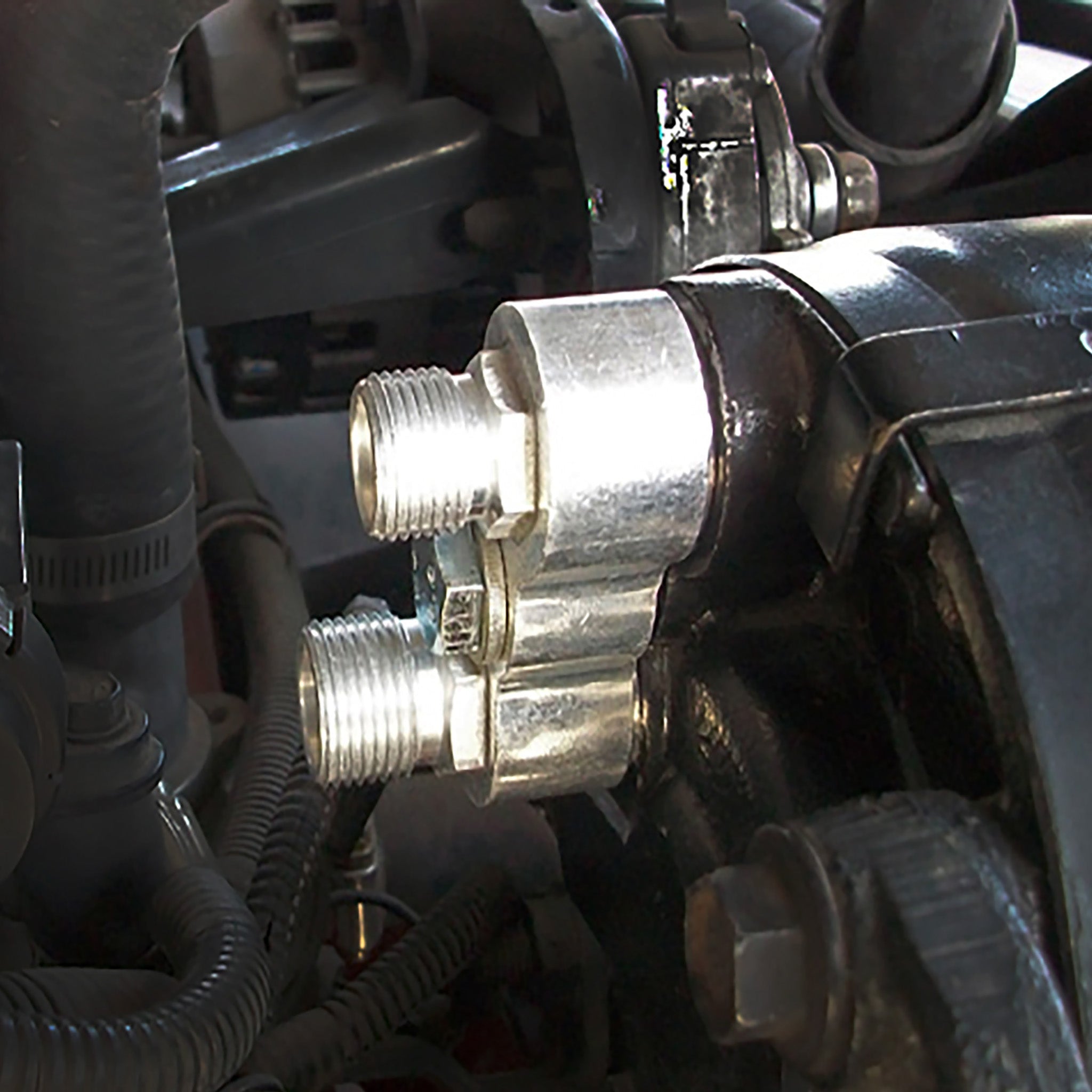 A/C Straight Line Manifold for R4 - ICT Billet VTA-341080