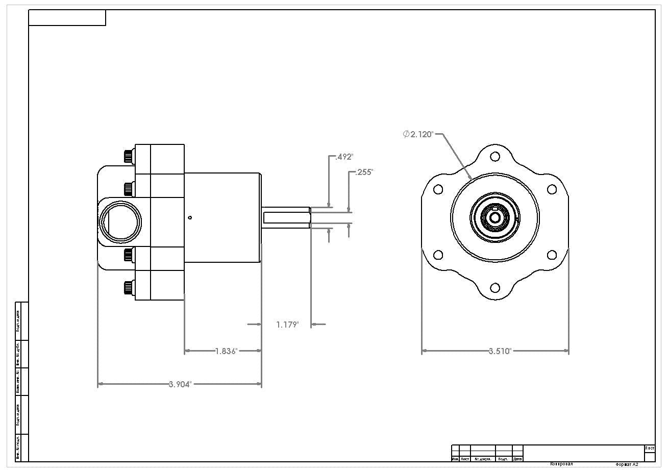 Aeromotive 6GPM Billet Belt Drive Fuel Pump - ICT Billet AEI-11105