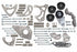 Alternator and Power Steering Relocation Bracket Kit LS1 Truck Spacing - ICT Billet 551569LS0WP-3