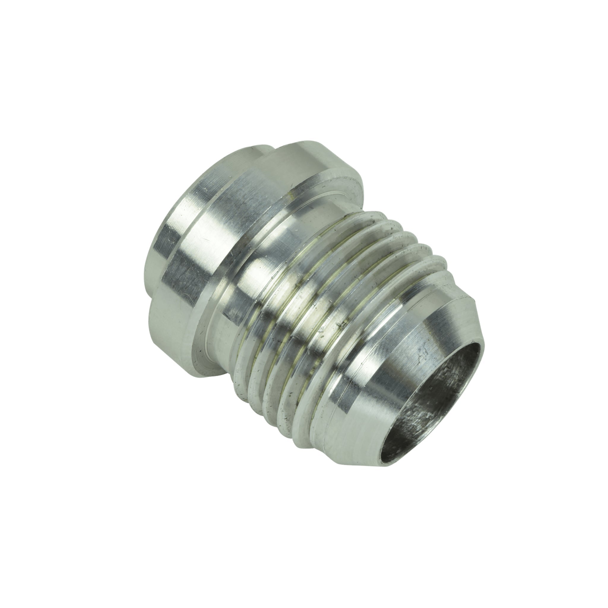 Aluminum -10AN Weld On Bung Male Hose End Nipple Weldable 10 AN - ICT Billet AN970-10A