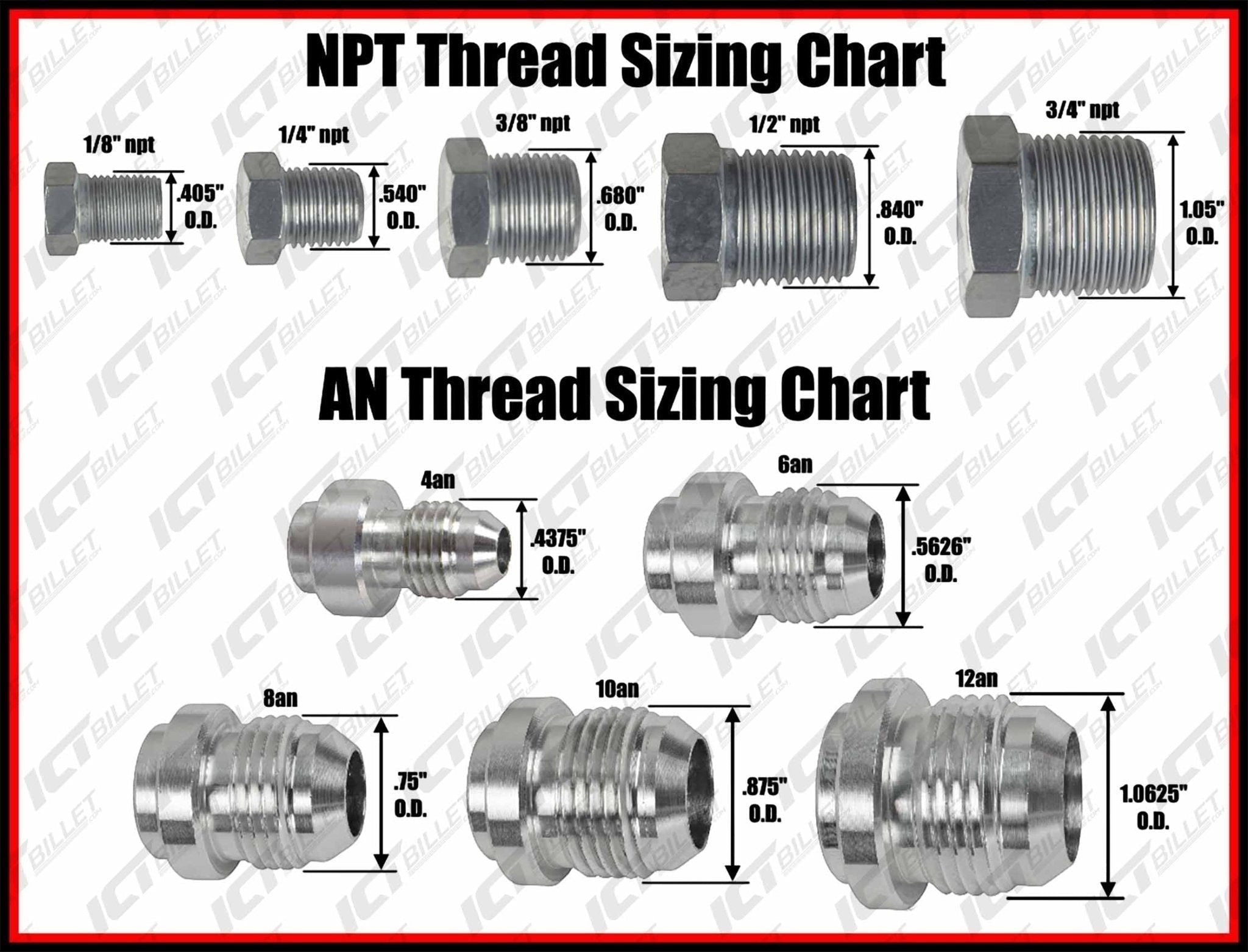 Aluminum Hose Barb Fitting - Weldable 2" - ICT Billet AN617-32