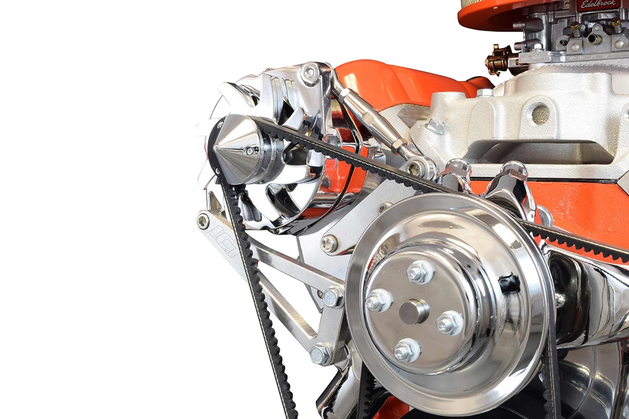 Ls Swap Accessory Drive Kit LS Engine Serpentine Bracket - Alternator & Power Steering Pump Swap Bracket Ls Alternator Relocation Bracket - Foto 2