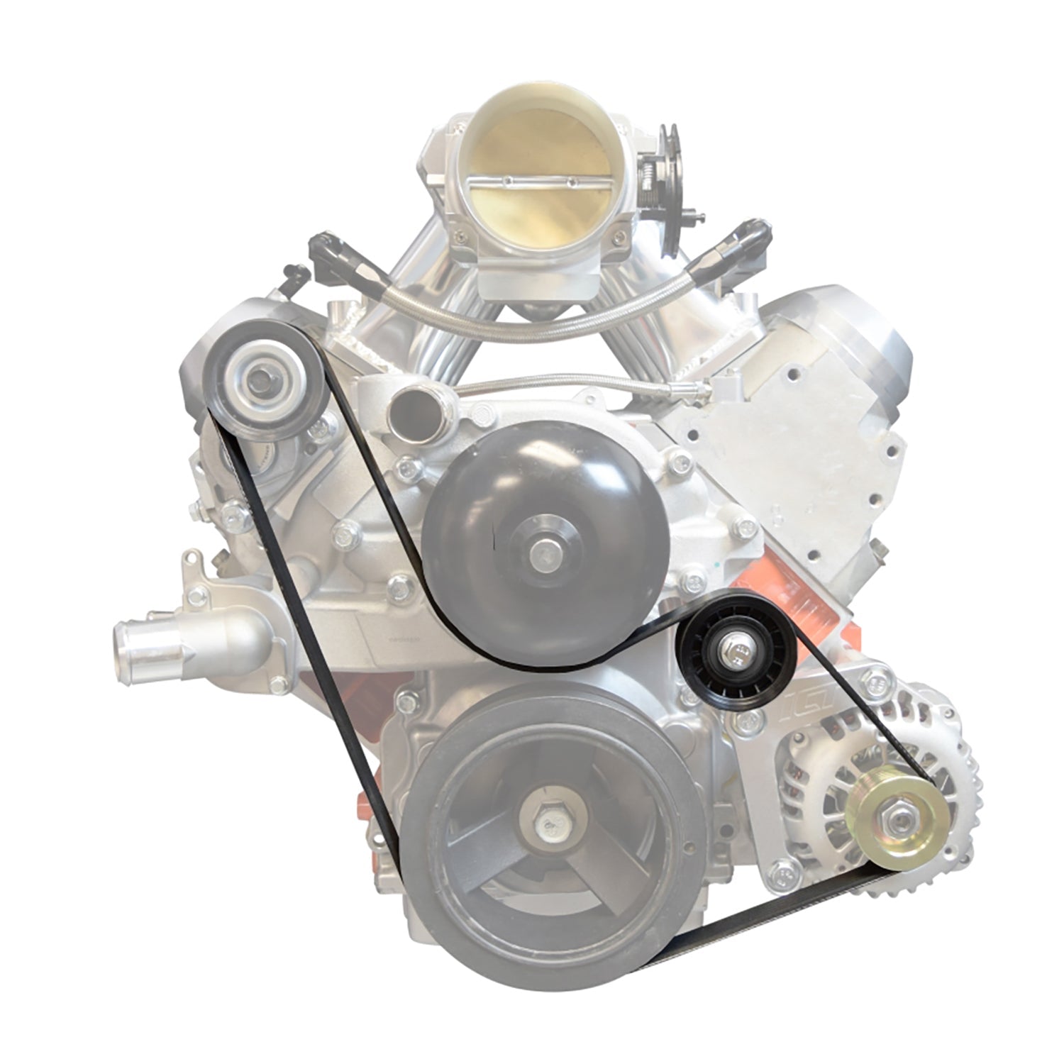 Belt & Pulley Kit for LS1 Camaro Power Steering Delete - ICT Billet 551550