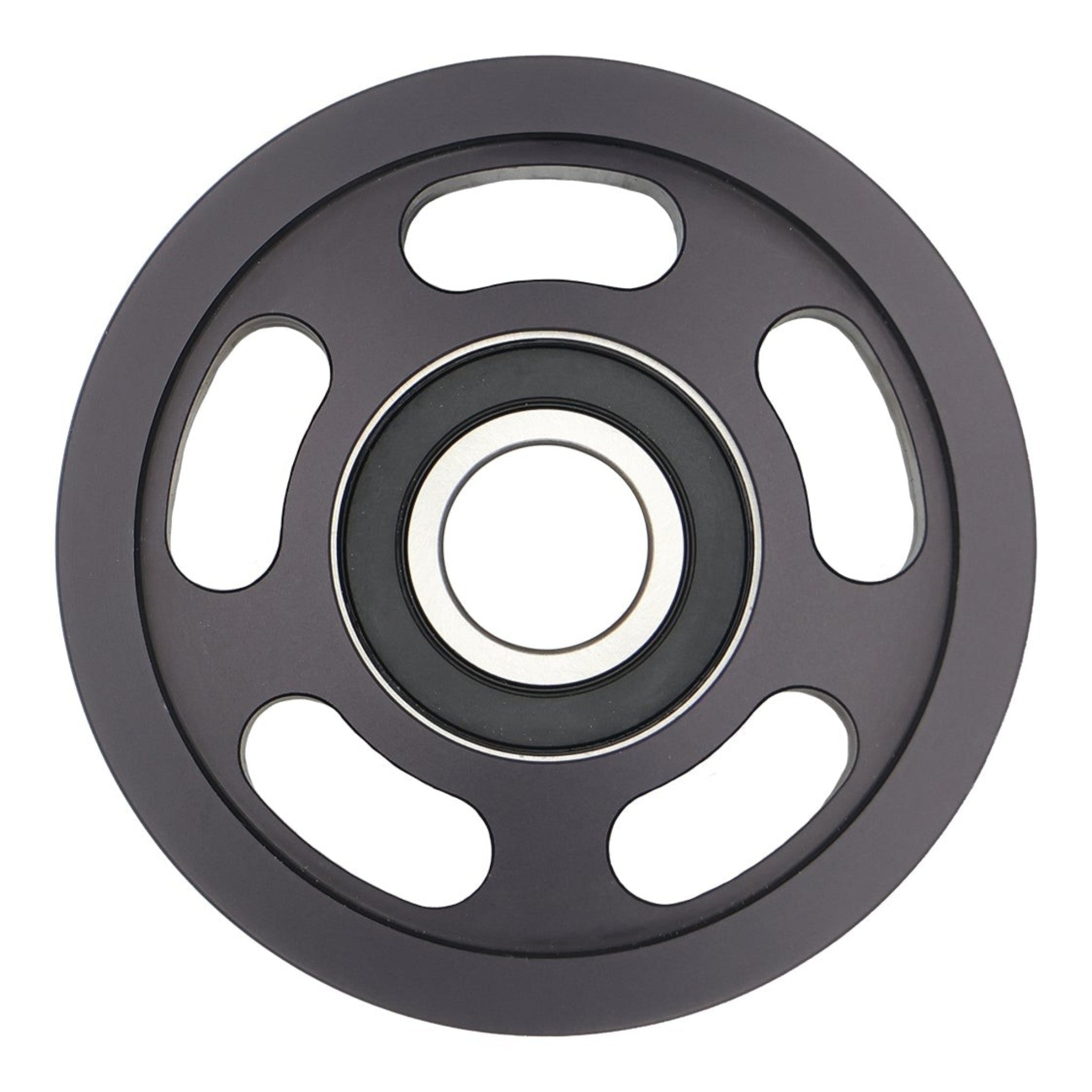Billet 6-Rib Smooth Idler Pulley w/ Lip - ICT Billet PUL-SM6-295FL