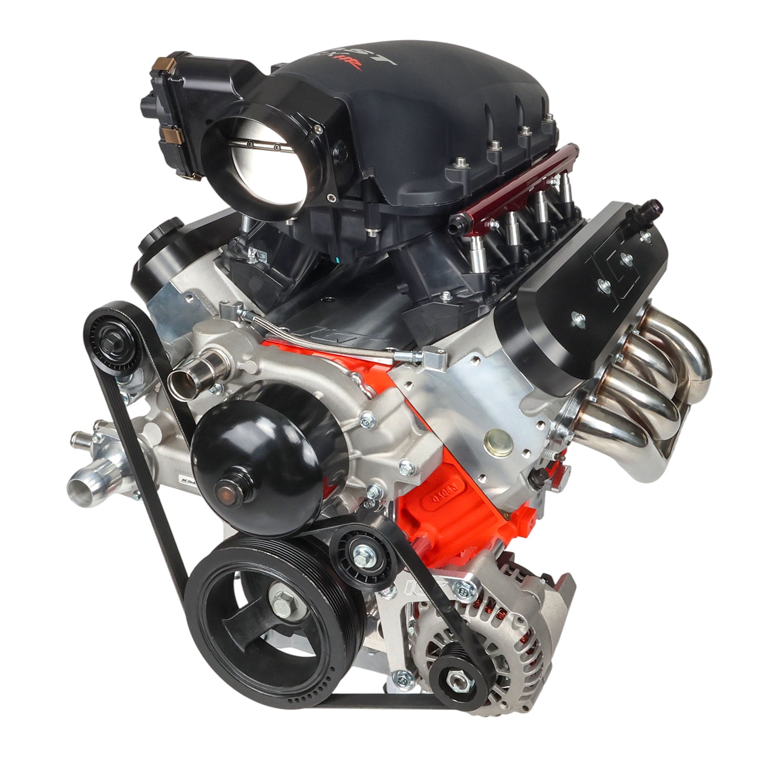 Billet Alternator Bracket Low Mount Compatible with LS Corvette - ICT Billet 551667 - 1