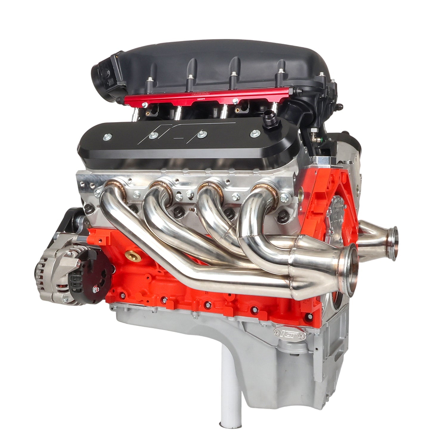 Billet Alternator Bracket Low Mount Compatible with LS Corvette - ICT Billet 551667 - 1