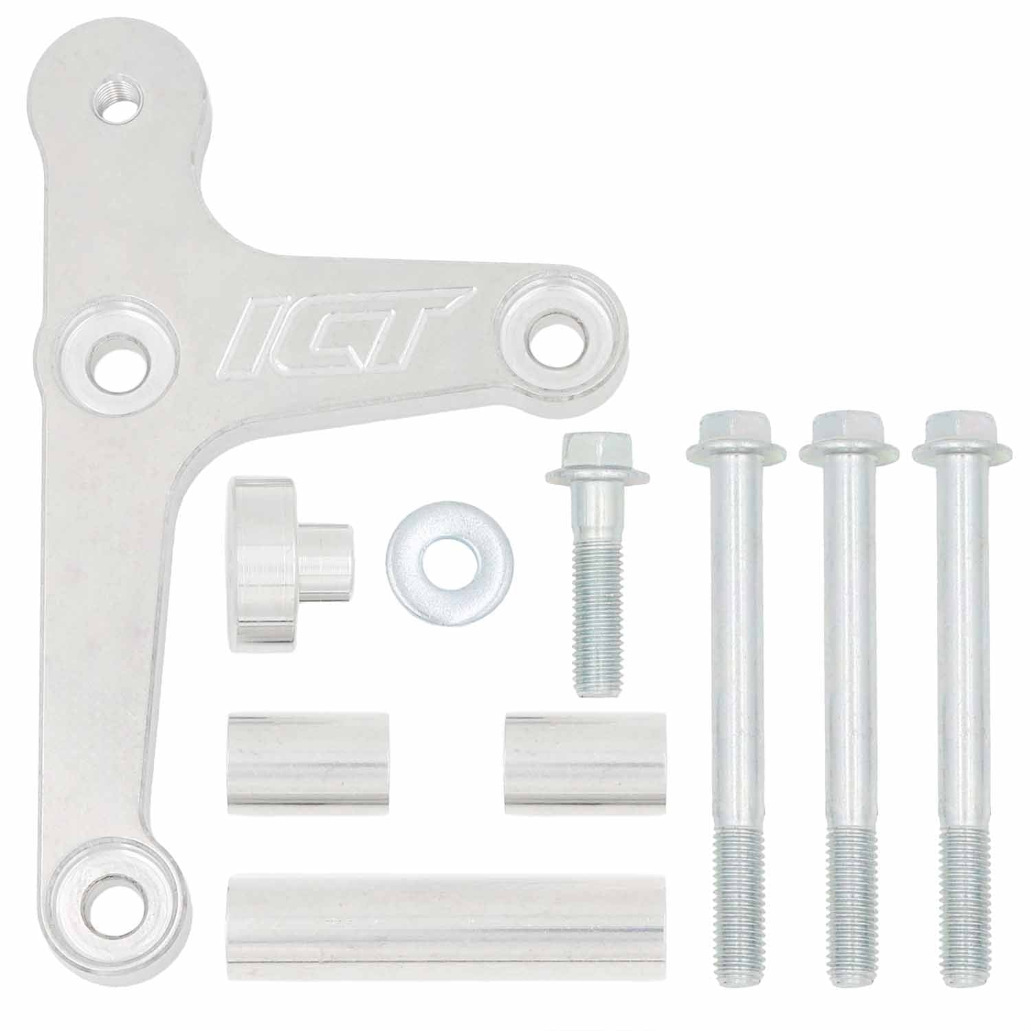 Billet Alternator Bracket Low Mount Compatible with LS1 Camaro - ICT Billet 551667-2