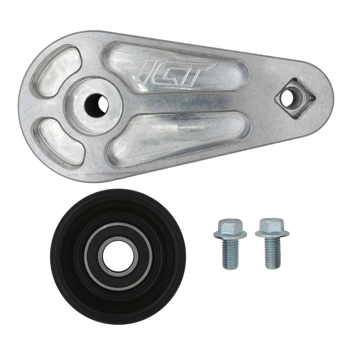 Billet Heavy Duty Single Bolt Manual Belt Tensioner - ICT Billet 551479-LS01
