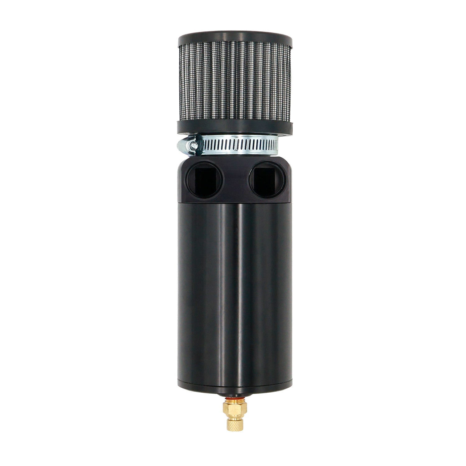 Billet Oil Catch Can Dual - 6AN - ICT Billet 551084-B06AN2